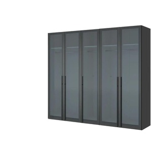 Dreamer eXpress Drehtürenschrank  Dreamer ¦ schwarz ¦ Maße (cm): B: 252,8 H: 220 T: 58.5
