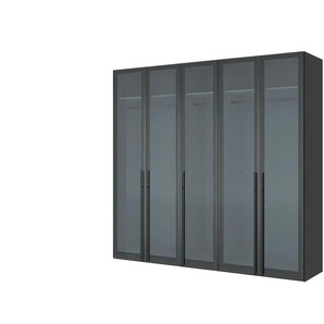 Dreamer eXpress Drehtürenschrank  Dreamer ¦ schwarz ¦ Maße (cm): B: 252,8 H: 236 T: 58.5