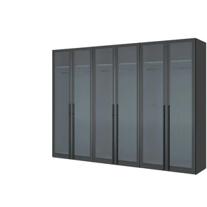 Dreamer eXpress Drehtürenschrank  Dreamer ¦ schwarz ¦ Maße (cm): B: 303,1 H: 220 T: 58.5