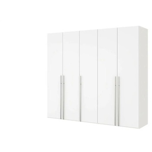 Dreamer Junges Wohnen Drehtürenschrank Dreamer - weiß - Materialmix - 252,8 cm - 220 cm - cm 58,5 | Möbel Kraft