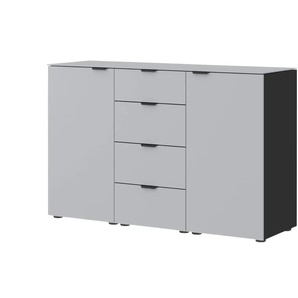 Dreamer Junges Wohnen Kombikommode Dreamer - grau - Materialmix - 135 cm - 87 cm - cm 43,0 | Möbel Kraft