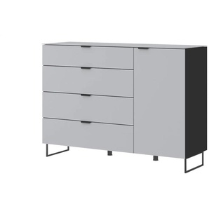 Dreamer Junges Wohnen Kombikommode Dreamer - grau - Materialmix - 135 cm - 97,5 cm - cm 43,0 | Möbel Kraft