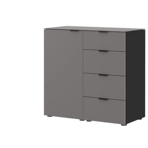 Dreamer Junges Wohnen Kombikommode Dreamer - grau - Materialmix - 90 cm - 87 cm - cm 43,0 | Möbel Kraft