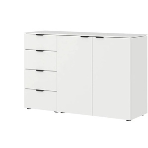 Dreamer Junges Wohnen Kombikommode Dreamer - weiß - Materialmix - 135 cm - 87 cm - cm 43,0 | Möbel Kraft