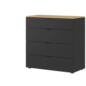 Dreamer Junges Wohnen Schubkastenkommode Dreamer - schwarz - Materialmix - 90 cm - 87 cm - cm 43,0 | Möbel Kraft
