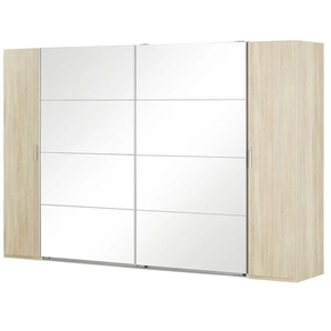 Dreh-/ Schwebetürenschrank - holzfarben - Materialmix - 316 cm - 208 cm - cm 65,0 | Möbel Kraft