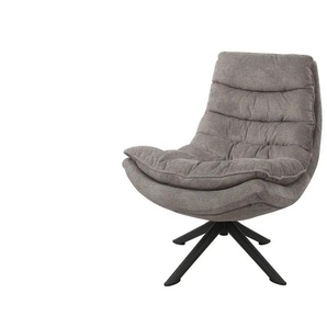 Dreh-Sessel Gwenllian - grau - Materialmix - 71 cm - 102 cm - cm 87,0 | Möbel Kraft