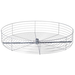 Drehkorb für Jutzler-Schränke, chromfarbig, Durchmesser 83 cm