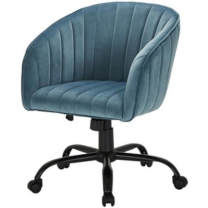 Drehsessel  Ahr ¦ blau ¦ Maße (cm): B: 65 H: 70 T: 62