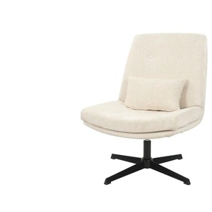 Drehsessel - beige - Materialmix - 64 cm - 88 cm - cm 77,0 | Möbel Kraft