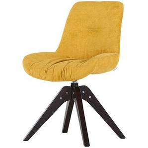 Drehsessel  Buffalo  ¦ gelb ¦ Maße (cm): B: 55 H: 84 T: 60.0