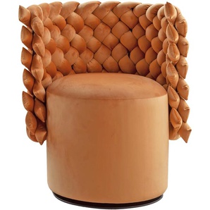 Drehsessel CALIA ITALIA Sessel Gr. Drehfunktion, B/H/T: 70 cm x 81 cm x 62 cm, lila (amaranto) Drehsessel Stilvolles Einzelsessel wahlweise mit Drehfunktion