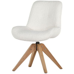 Drehsessel   Cotton  ¦ weiß ¦ Maße (cm): B: 55 H: 84 T: 60.0