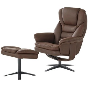 uno Drehsessel mit Hocker  Henry ¦ creme