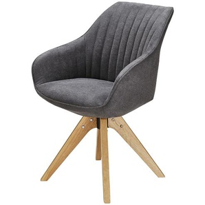 Drehsessel  Relax ¦ grau ¦ Maße (cm): B: 60 H: 83 T: 65.0