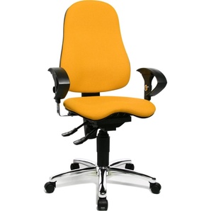 Drehstuhl Bürostuhl Schreibtischstuhl Bürosessel Topstar Sitness 10 gelb SI59UG09