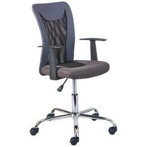 Drehstuhl   Donny - grau - Materialmix - 55 cm - 85 cm - 54,5 cm | Möbel Kraft