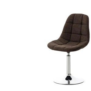 Drehstuhl drehbar Emil ¦ braun ¦ Maße (cm): B: 48 H: 84