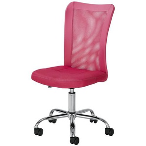 Drehstuhl  Ill ¦ rosa/pink ¦ Maße (cm): B: 43 H: 88 T: 56.0