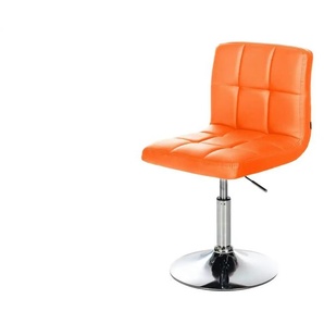 Drehstuhl Kunstleder - orange - Materialmix - 44 cm - 74 cm | Möbel Kraft
