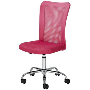 Drehstuhl - rosa/pink - Materialmix - 43 cm - 88 cm - cm 56,0 | Möbel Kraft