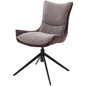 Drehstuhl  Timka ¦ braun ¦ Maße (cm): B: 56 H: 90 T: 68