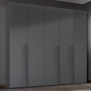 Drehtürenkleiderschrank Purisma, graphit, 251 x 223 cm