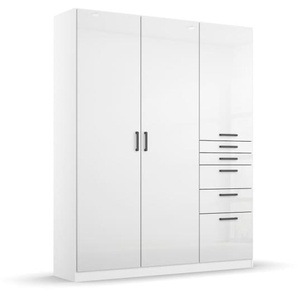 Drehtürenschrank 0LL8 Allrounder, weiß, 136 x 197 cm