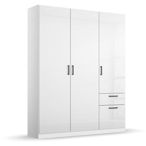 Drehtürenschrank 33Q2 Allrounder, weiß, 136 x 197 cm