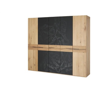 Drehtürenschrank  5-türig  Kava ¦ holzfarben ¦ Maße (cm): B: 249,6 H: 222,3 T: 57.0