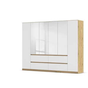 Drehtürenschrank  Wigan ¦ braun ¦ Maße (cm): B: 271 H: 210