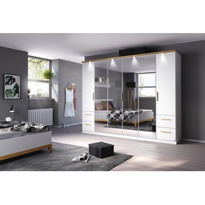 Drehtürenschrank II 271cm Weiß