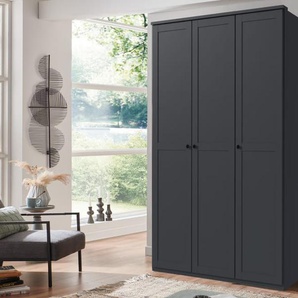 Drehtürenschrank Chalet, graphit, 135 x 210 cm