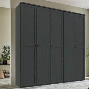 Drehtürenschrank Chalet, graphit, 225 x 210 cm