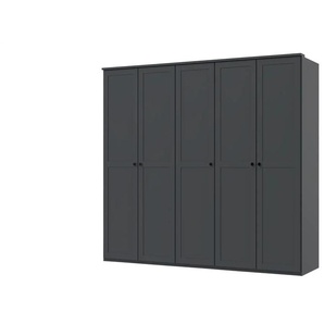 Drehtürenschrank  Chalet ¦ schwarz ¦ Maße (cm): B: 225 H: 210 T: 58.0