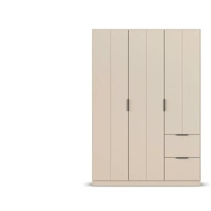 Drehtürenschrank - creme - Materialmix - 136 cm - 197 cm | Möbel Kraft
