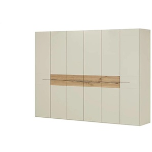 Drehtürenschrank - creme - Materialmix - 298,6 cm - 222,3 cm - cm 62,0 | Möbel Kraft
