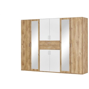 Drehtürenschrank Diver | holzfarben | 270 cm | 208 cm | cm 58,0 |