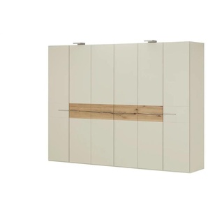 Drehtürenschrank  Faro ¦ creme ¦ Maße (cm): B: 298,6 H: 222,3 T: 62.0