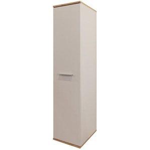 Kleiderschrank - grau - Materialmix - 46 cm - 203 cm - 61,5 cm | Möbel Kraft