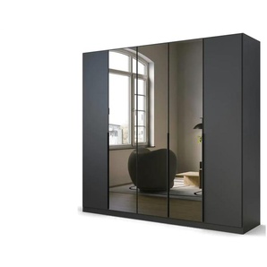 Drehtürenschrank  Skyla ¦ grau ¦ Maße (cm): B: 226 H: 210