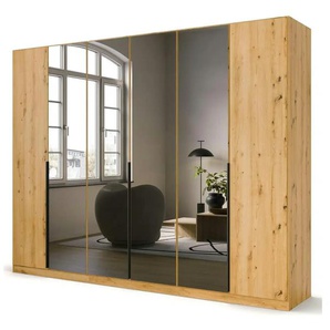 Drehtürenschrank  Skyla ¦ holzfarben ¦ Maße (cm): B: 271 H: 210