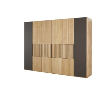 Drehtürenschrank - holzfarben - Materialmix - 301,9 cm - 223,3 cm - cm 62,0 | Möbel Kraft