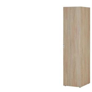 Drehtürenschrank - holzfarben - Materialmix - 45 cm - 185 cm - cm 54,0 | Möbel Kraft