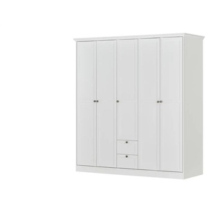 Drehtürenschrank  Laurito ¦ weiß ¦ Maße (cm): B: 190 H: 200 T: 67.0