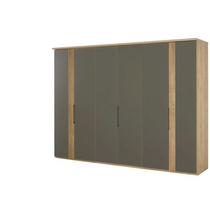 Drehtürenschrank  Miri ¦ grau ¦ Maße (cm): B: 300 H: 219,2 T: 59.0