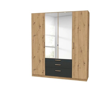 Drehtürenschrank  Moffat ¦ holzfarben ¦ Maße (cm): B: 181 H: 210