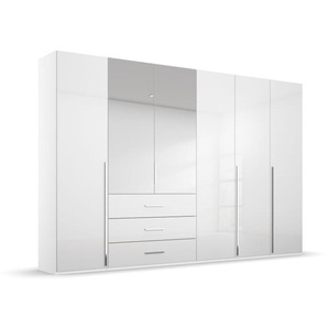 Drehtürenschrank Montclar, alpinweiß, 301 x223 cm