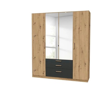 Drehtürenschrank Mosbach | holzfarben | 181 cm | 210 cm |