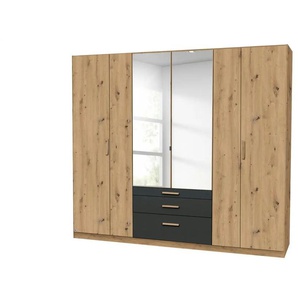 Drehtürenschrank Mosbach | holzfarben | 226 cm | 210 cm |